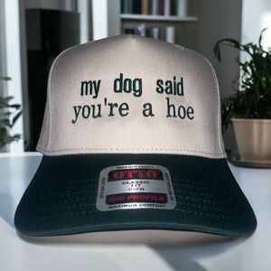 Two-Tone Dog Lover Cap
